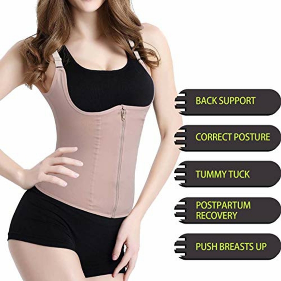 LODAY Waist Trainer Corset for Weight Loss Tummy Control Sport Workout Body Shap - Picture 1 of 8
